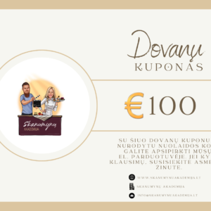 Dovanų kuponas 100€