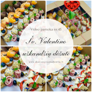 ŠV. VALENTINO UŽKANDŽIŲ DĖŽUTĖ