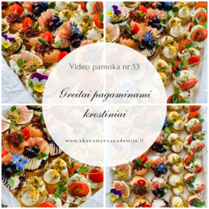 GREITAI PAGAMINAMI KROSTINIAI