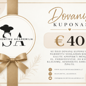 Dovanų kuponas 40€
